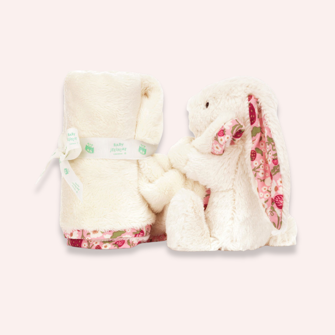 Blossom Cream Bunny 'Berry' Soother