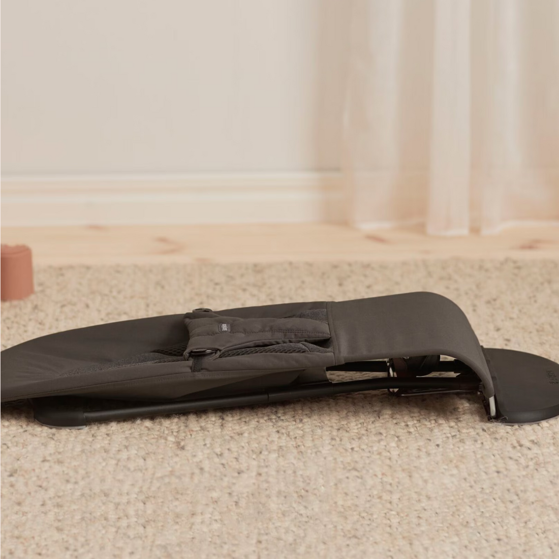 Bouncer Balance Soft Woven/Jersey Tri-Fabric - Dark Grey