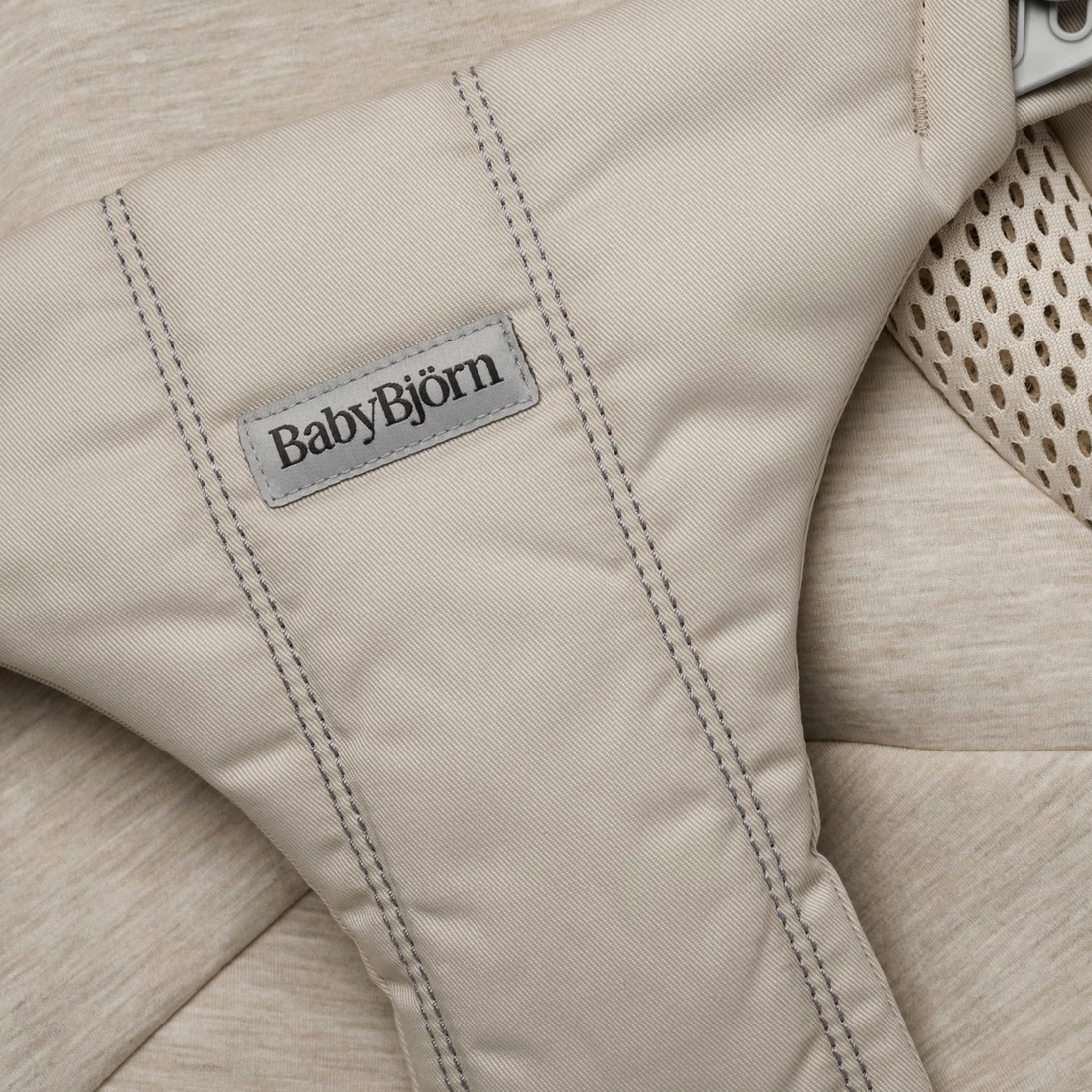 Bouncer Balance Soft Woven/Jersey Tri-Fabric - Sand Grey