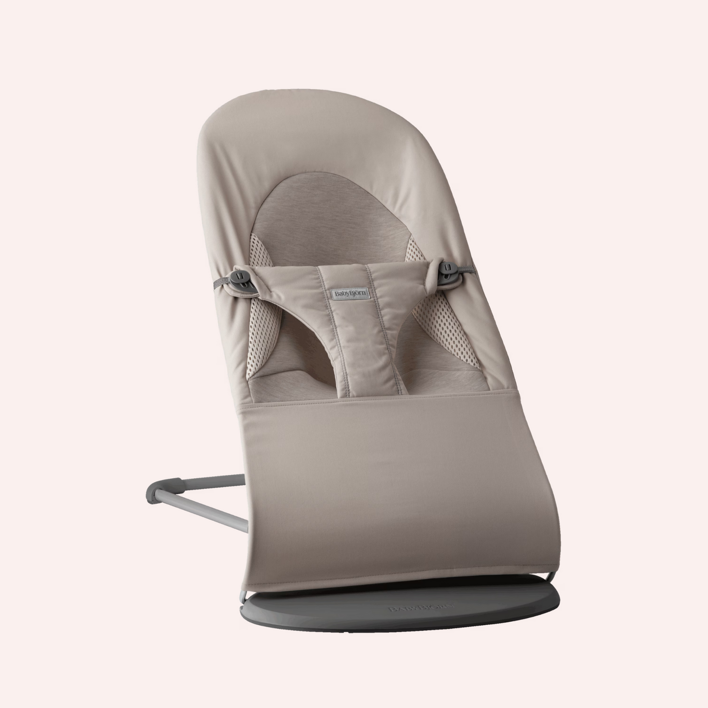 Bouncer Balance Soft Woven/Jersey Tri-Fabric - Sand Grey