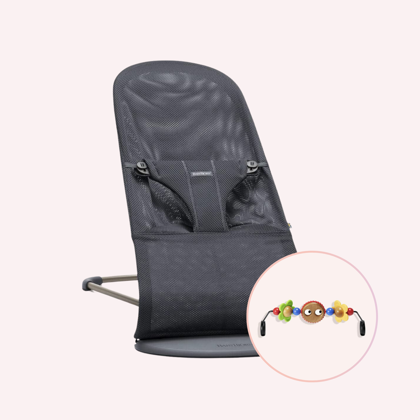 Baby Bjorn Bouncer Bliss Anthracite Mesh the memo – The Memo