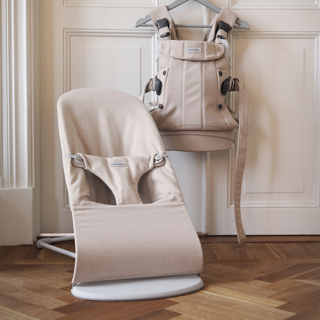 Bouncer Bliss Woven Melange - Light Beige