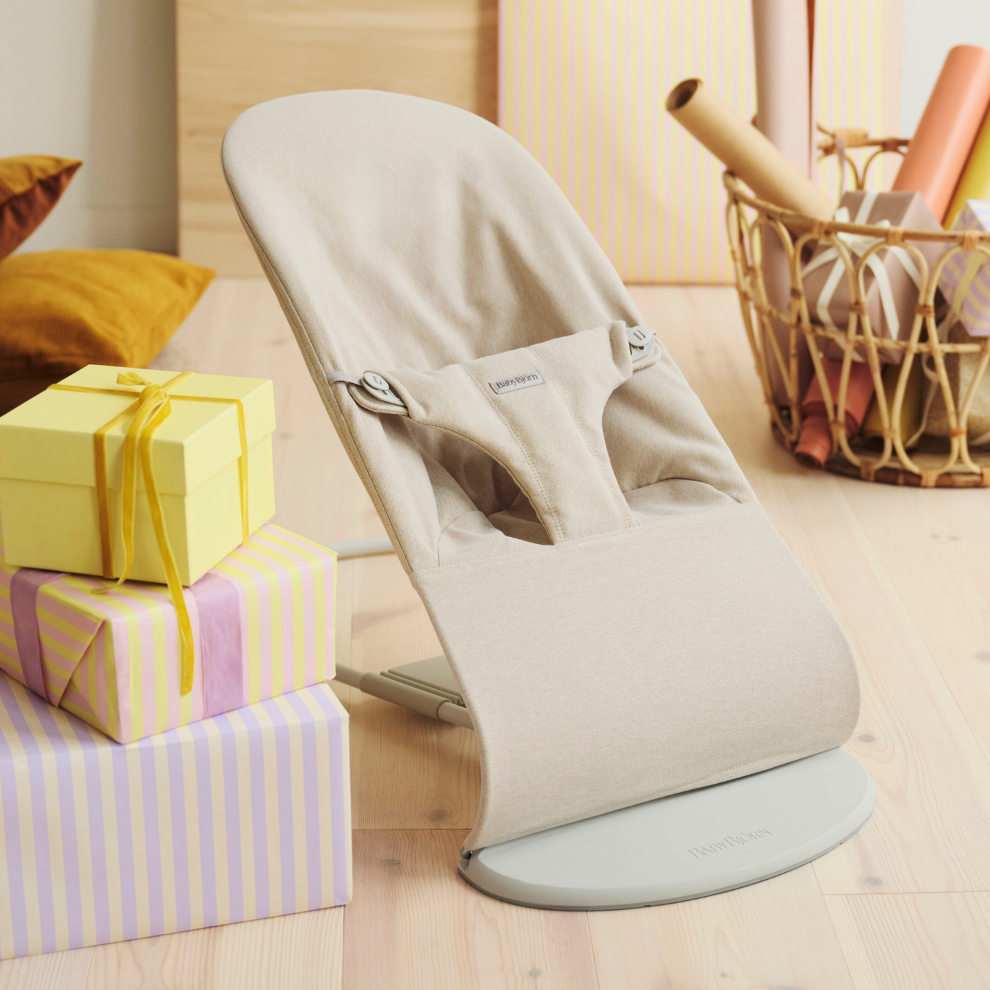 Bouncer Bliss Woven Melange - Light Beige