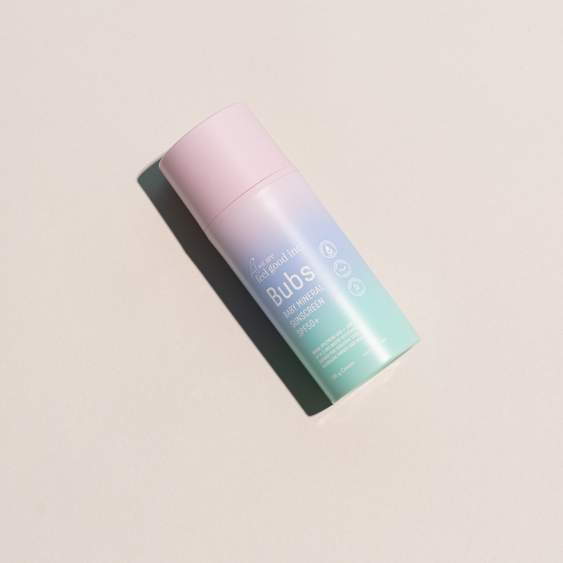 Bubs Baby Mineral Sunscreen SPF50+ 100g