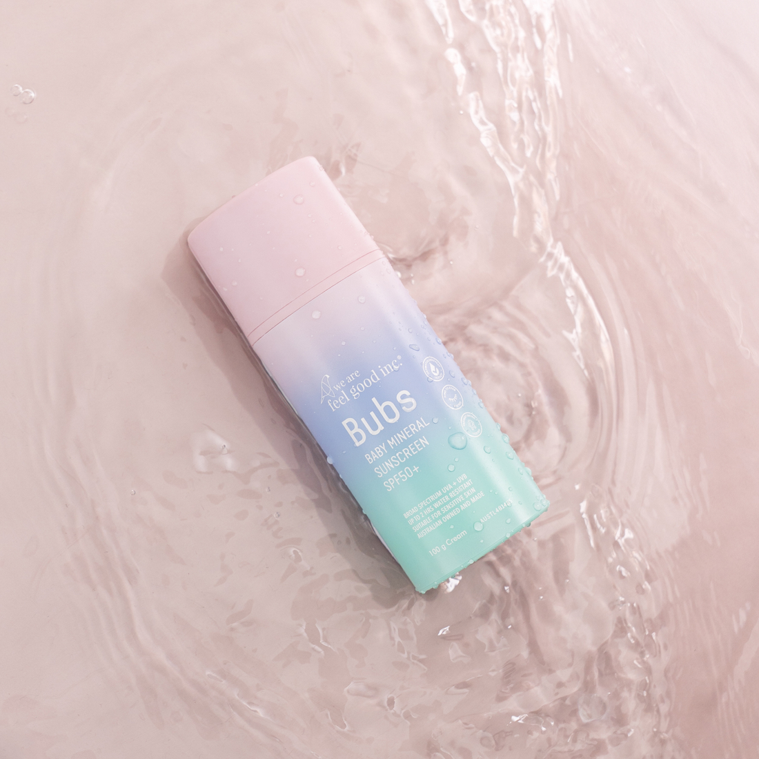 Bubs Baby Mineral Sunscreen SPF50+ 100g
