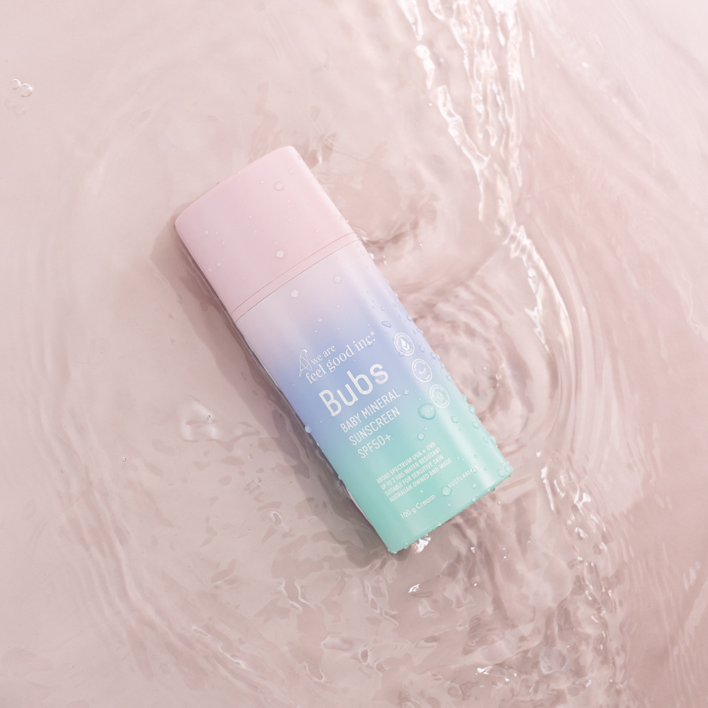 Bubs Baby Mineral Sunscreen SPF50+ 100g