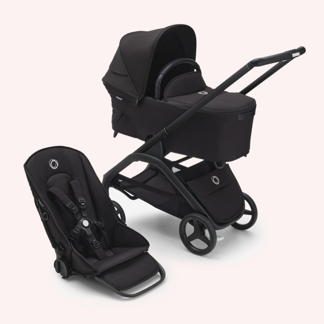 Bugaboo Dragonfly + Maxi Cosi Pria LX Convertible Car Seat (0 Months - 4 Years) Bundle