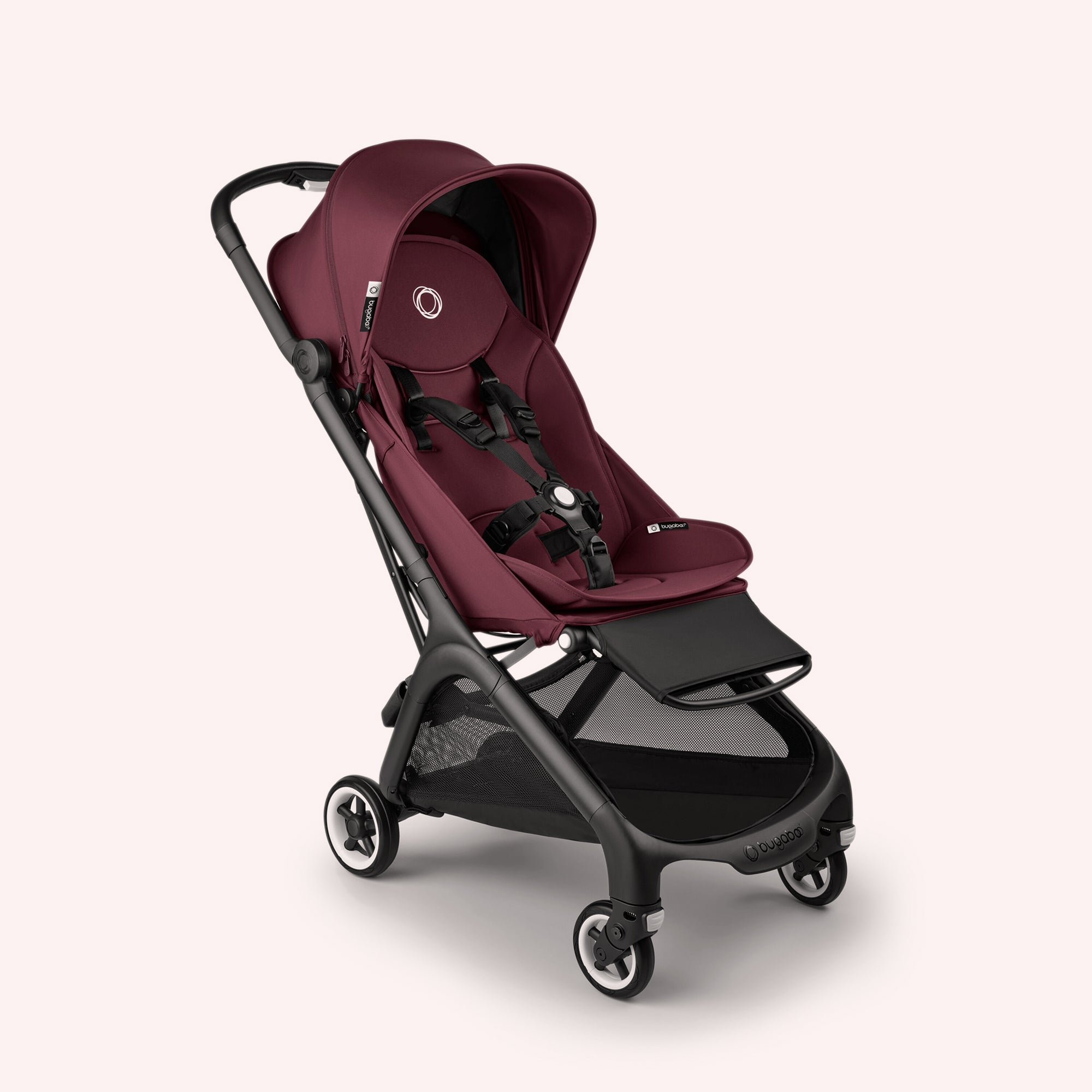 Bugaboo Butterfly Stroller Black Dark Cherry by Bugaboo the memo The Memo