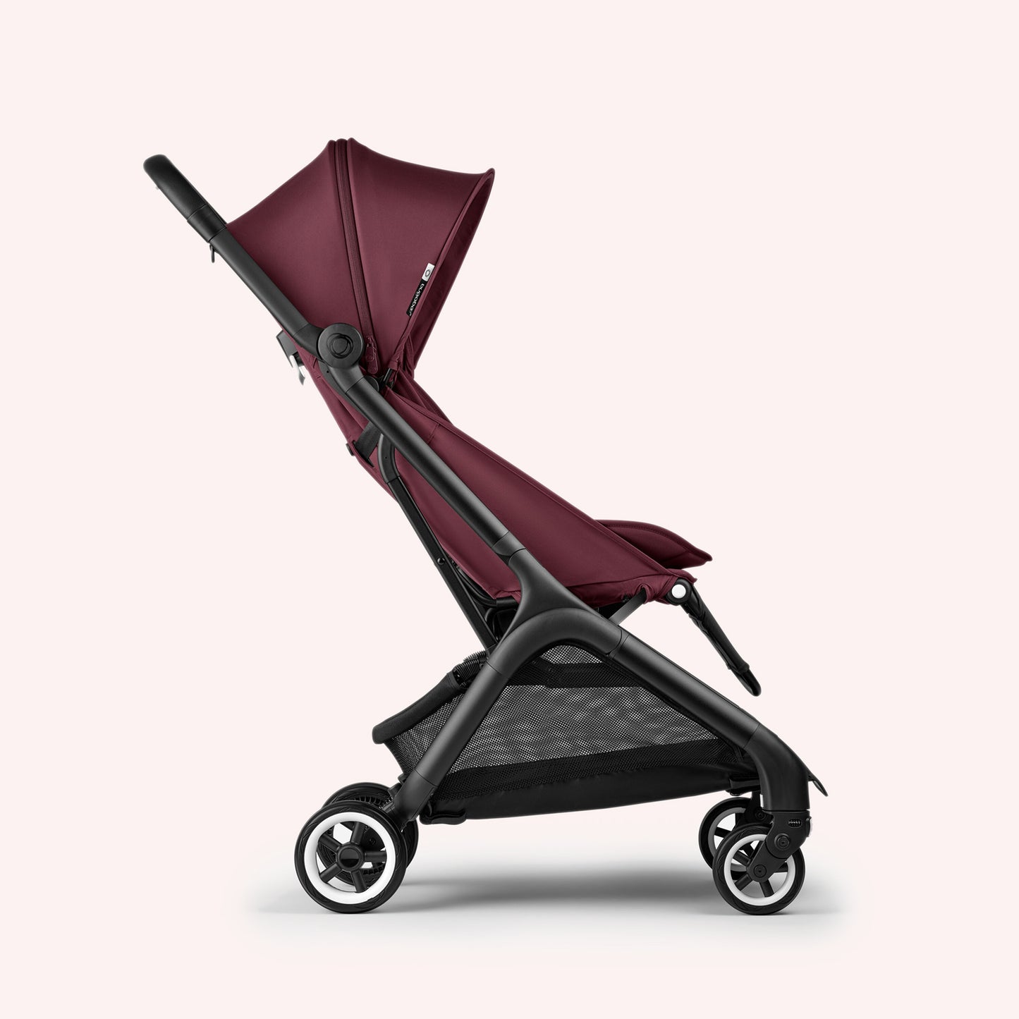 Bugaboo Butterfly Stroller - Black/Dark Cherry