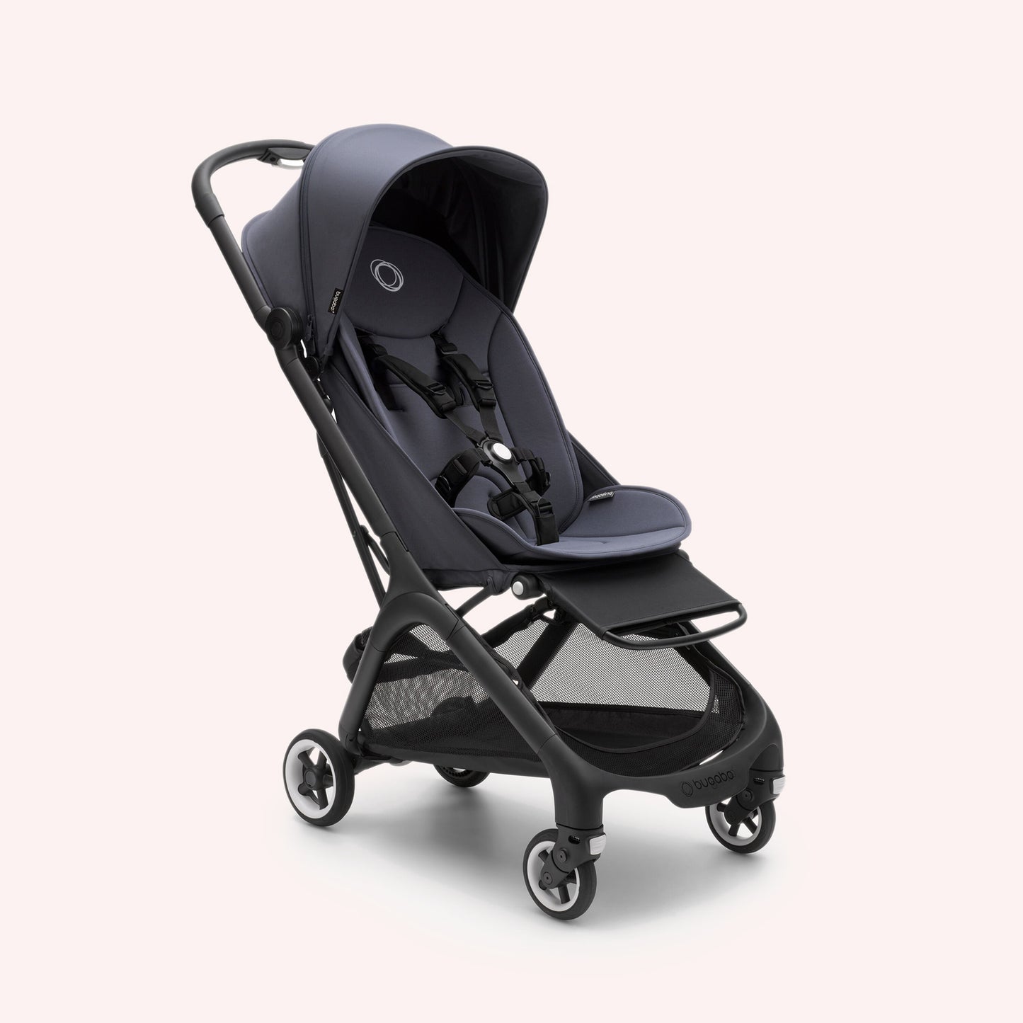 Bugaboo Butterfly Stroller - Black/Stormy Blue