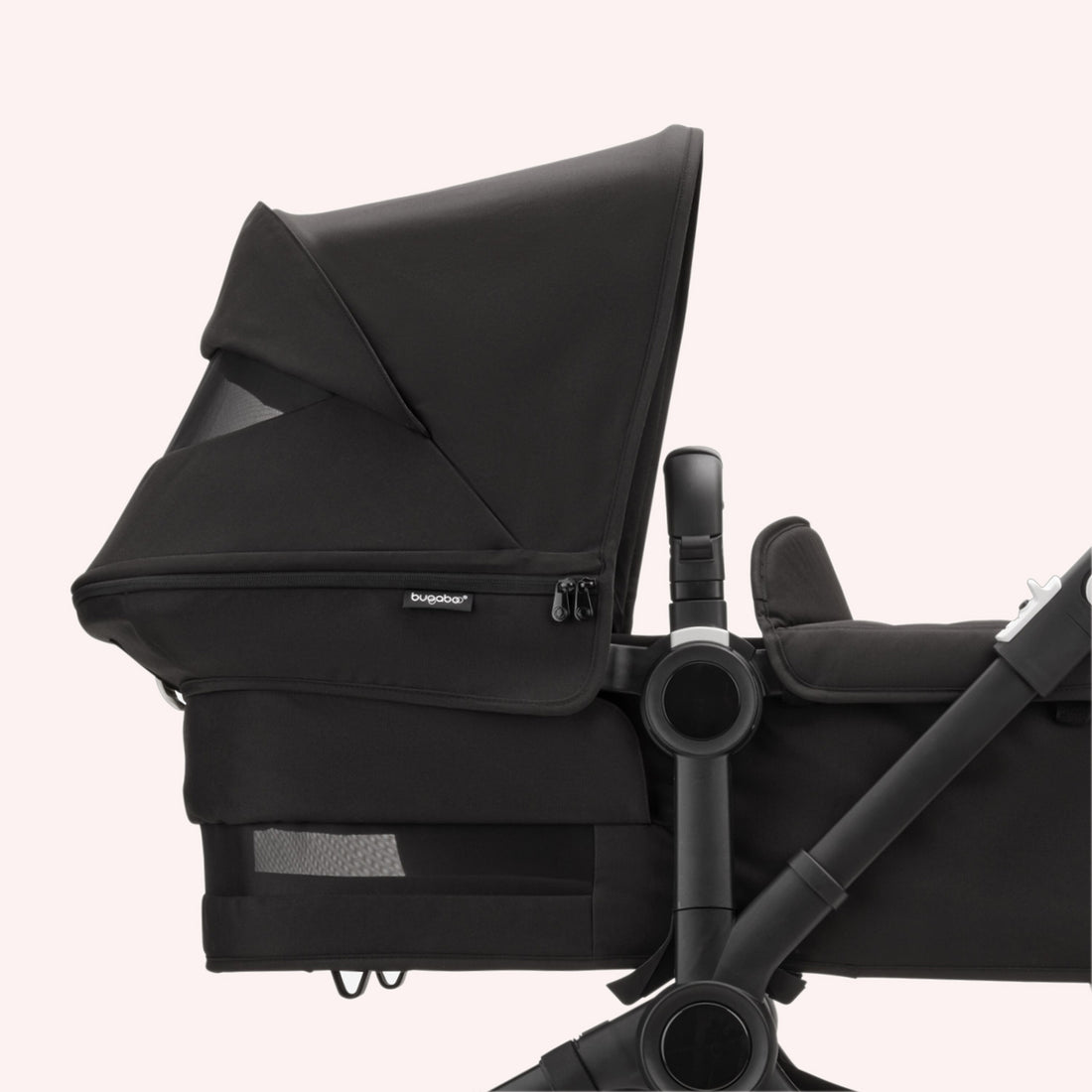 Bugaboo Donkey 5 Duo Bassinet and Seat Pram - Black/Desert Taupe