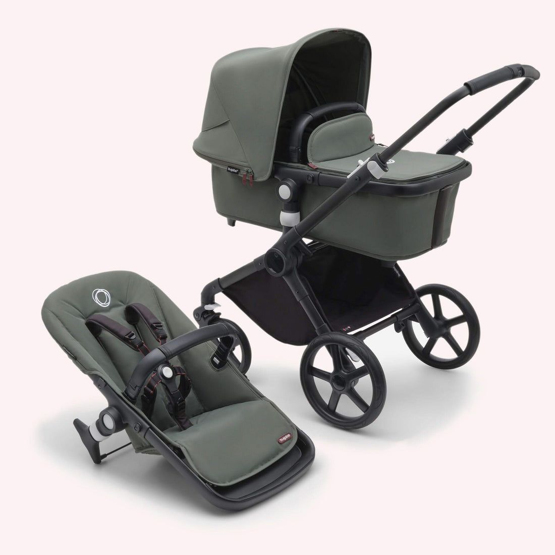 bugaboo fox seat to bassinet Bugaboo Fox Cub Bassinet and Seat Pram