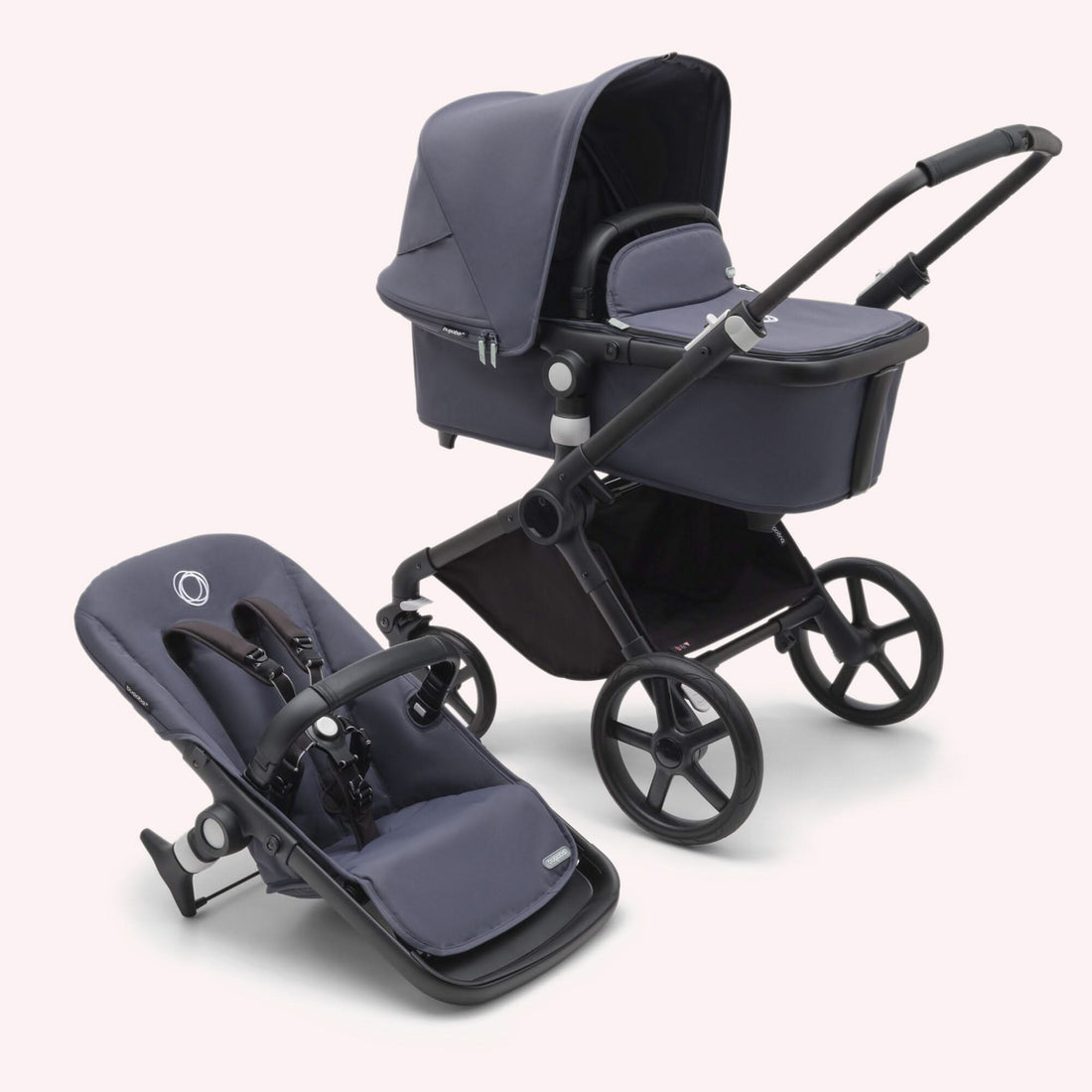when to change bassinet to seat bugaboo Bugaboo Fox Cub Bassinet and Seat Pram