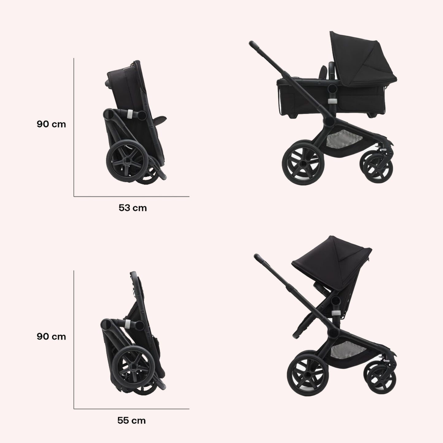 Bugaboo Fox 5 Bassinet and Seat Pram