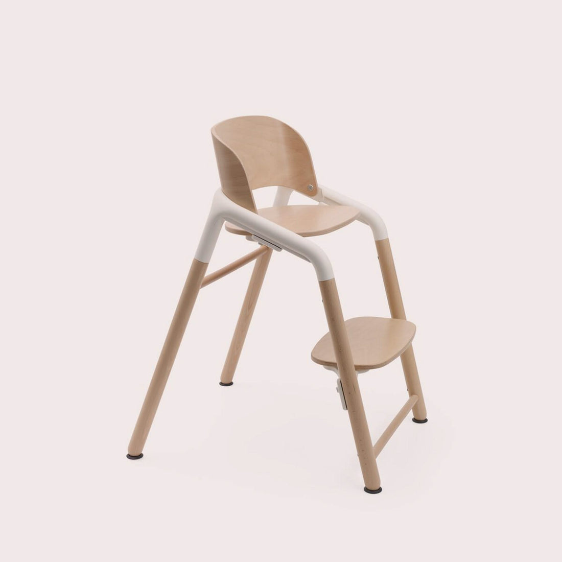 Bugaboo Giraffe Newborn to Solids Highchair Bundle - Neutral Wood/White