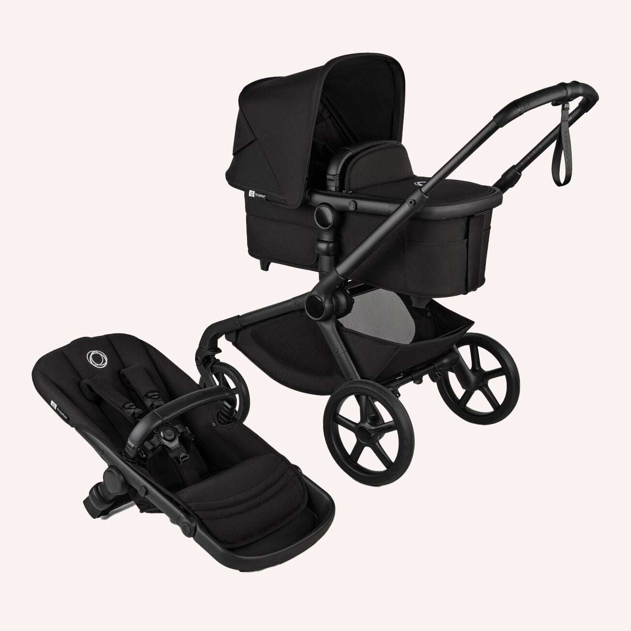 Bugaboo Kangaroo + Bugaboo Turtle by Nuna Car Seat Bundle