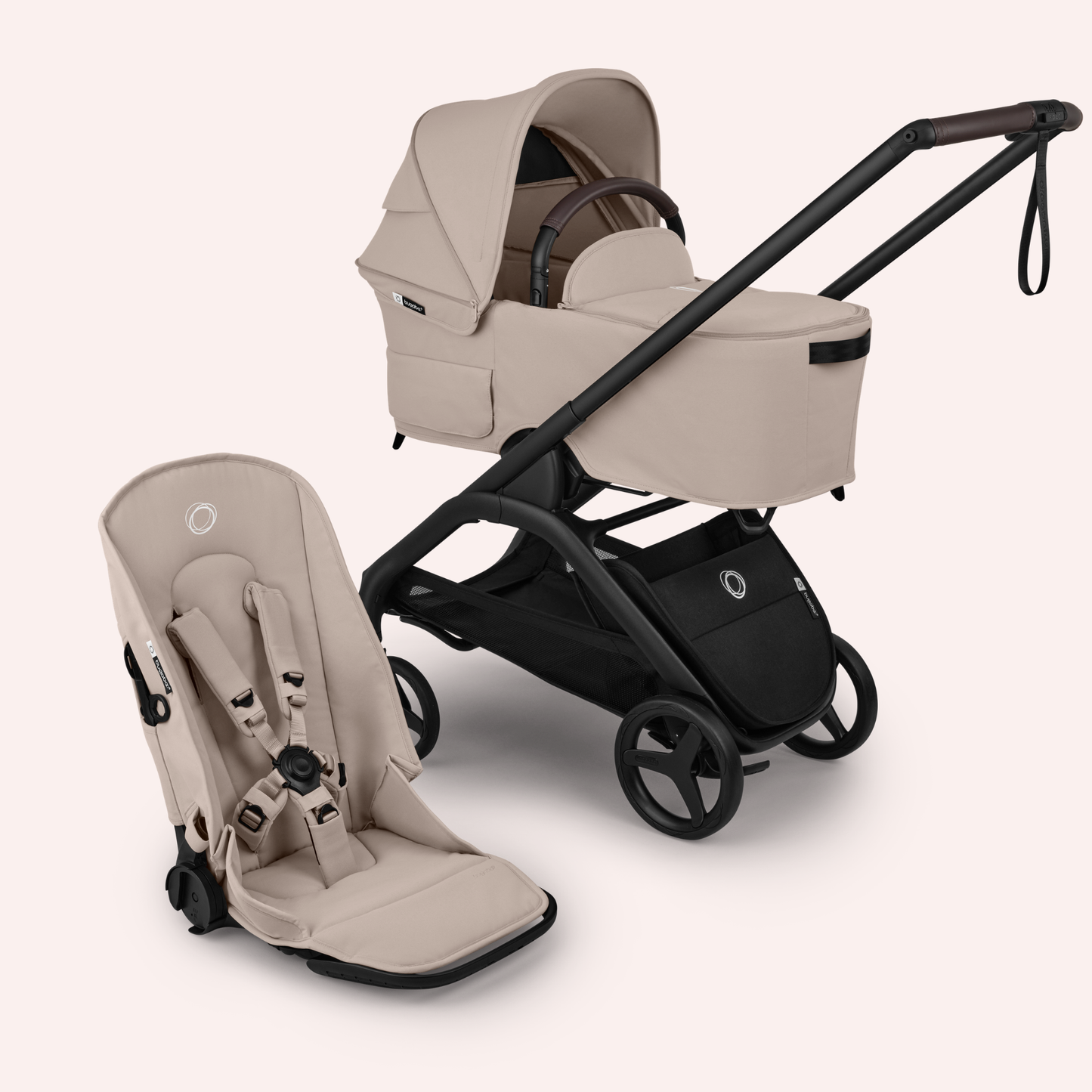 Bugaboo Dragonfly Plus Bassinet and Seat Pram