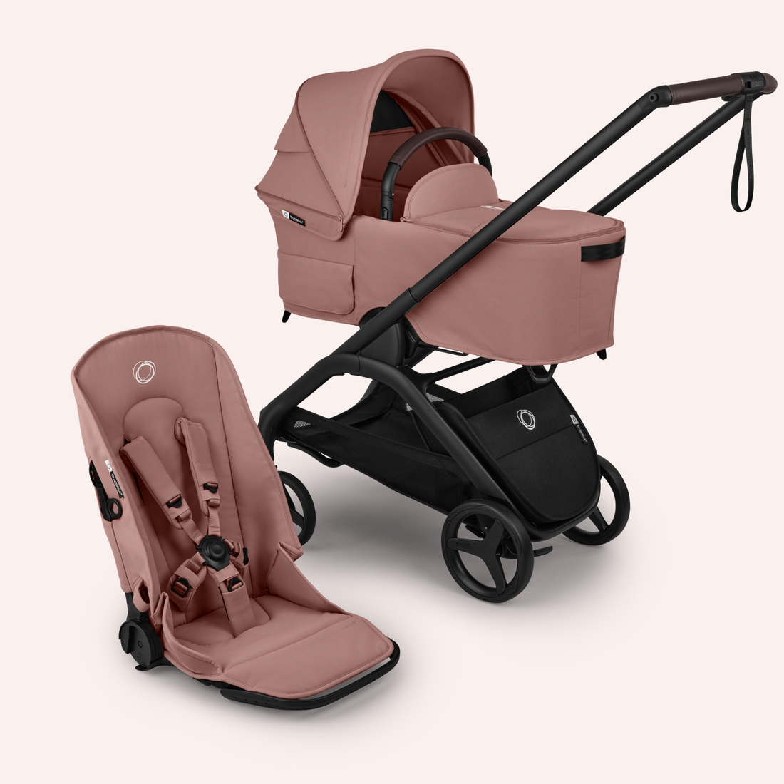 Bugaboo Dragonfly Plus Bassinet and Seat Pram