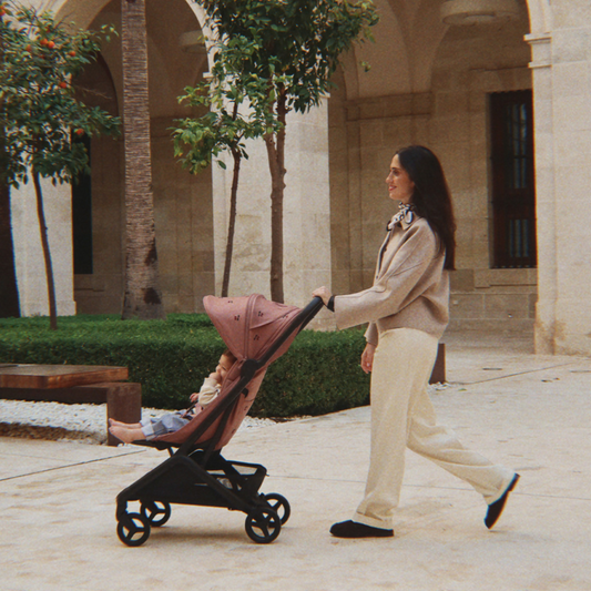 Bugaboo x Konges Slojd Cherry Butterfly 2 Stroller - Dusty Pink