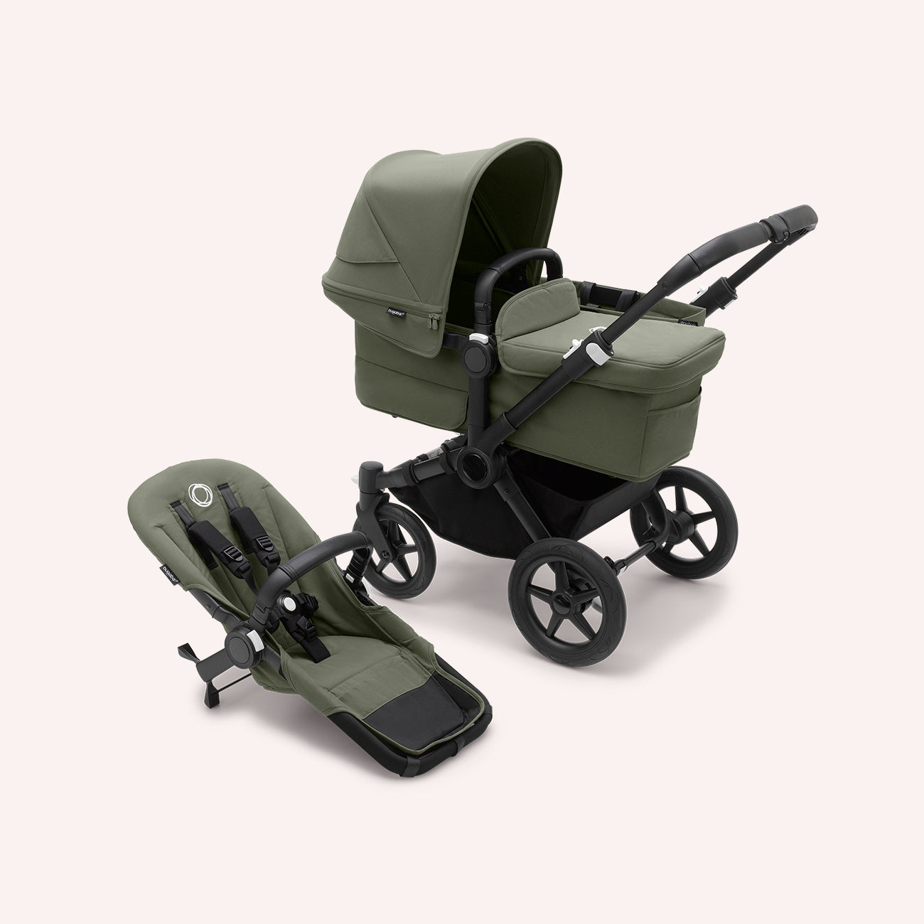 Bugaboo Donkey 5 Duo + Bugaboo Turtle by Nuna Car Seat Bundle