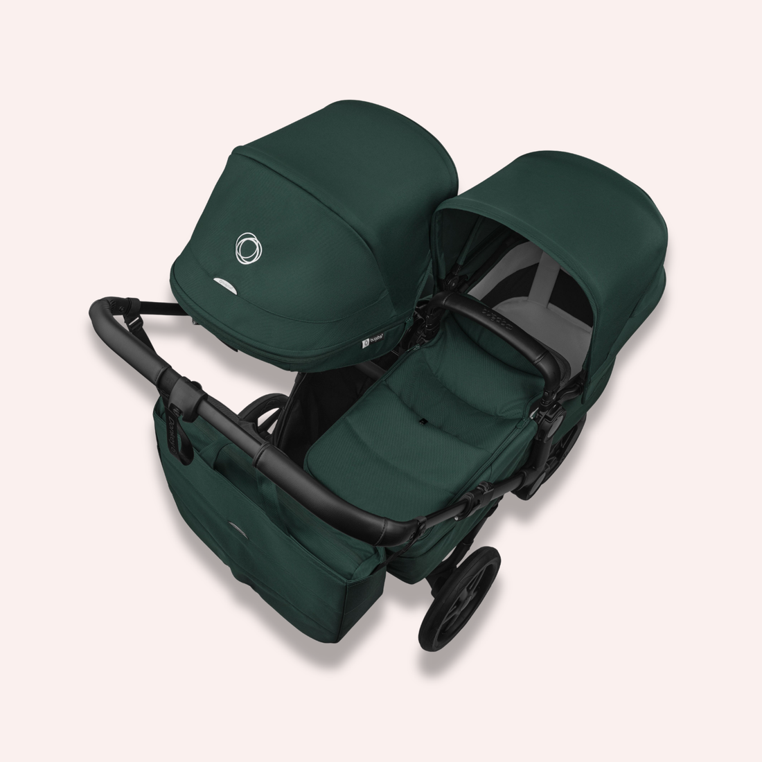 bugaboo donkey double pushchair Bugaboo Donkey 6 Double Bassinet and Seat Pram by Bugaboo