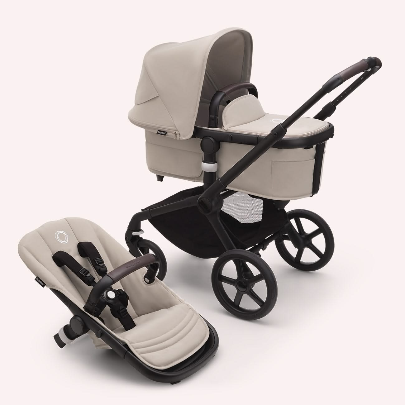 Bugaboo Fox 5 Complete Black Desert Taupe by Bugaboo the memo The Memo