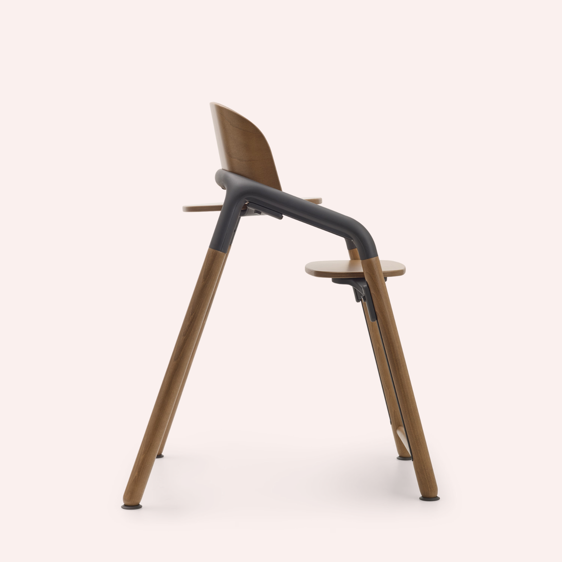 Bugaboo Giraffe Newborn to Solids Highchair Bundle - Warm Wood/Grey