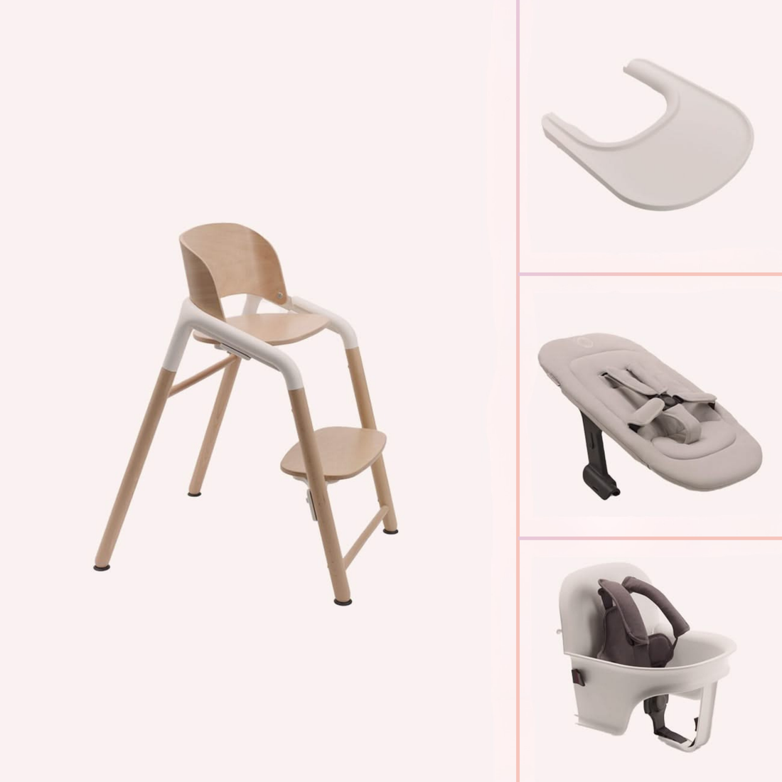 Bugaboo Giraffe Newborn to Solids Highchair Bundle