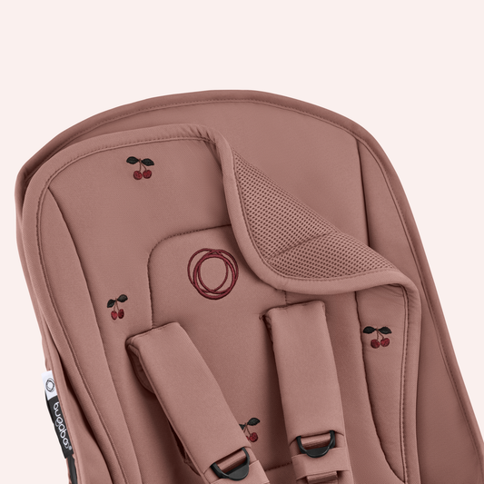 Bugaboo x Konges Slojd Cherry Dual Comfort Seat Liner - Dusty Pink
