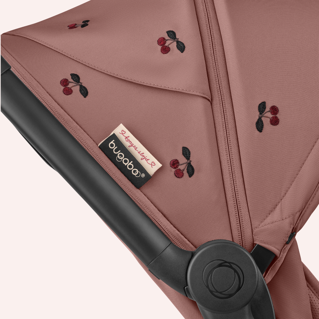 bugaboo butterfly cherry Bugaboo x Konges Slojd Cherry Butterfly 2 Stroller - Dusty Pink by Bugaboo