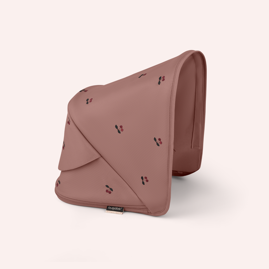 bugaboo fox canopy clamps Bugaboo x Konges Slojd Cherry Fox/Kangaroo Sun Canopy - Dusty Pink by Bugaboo