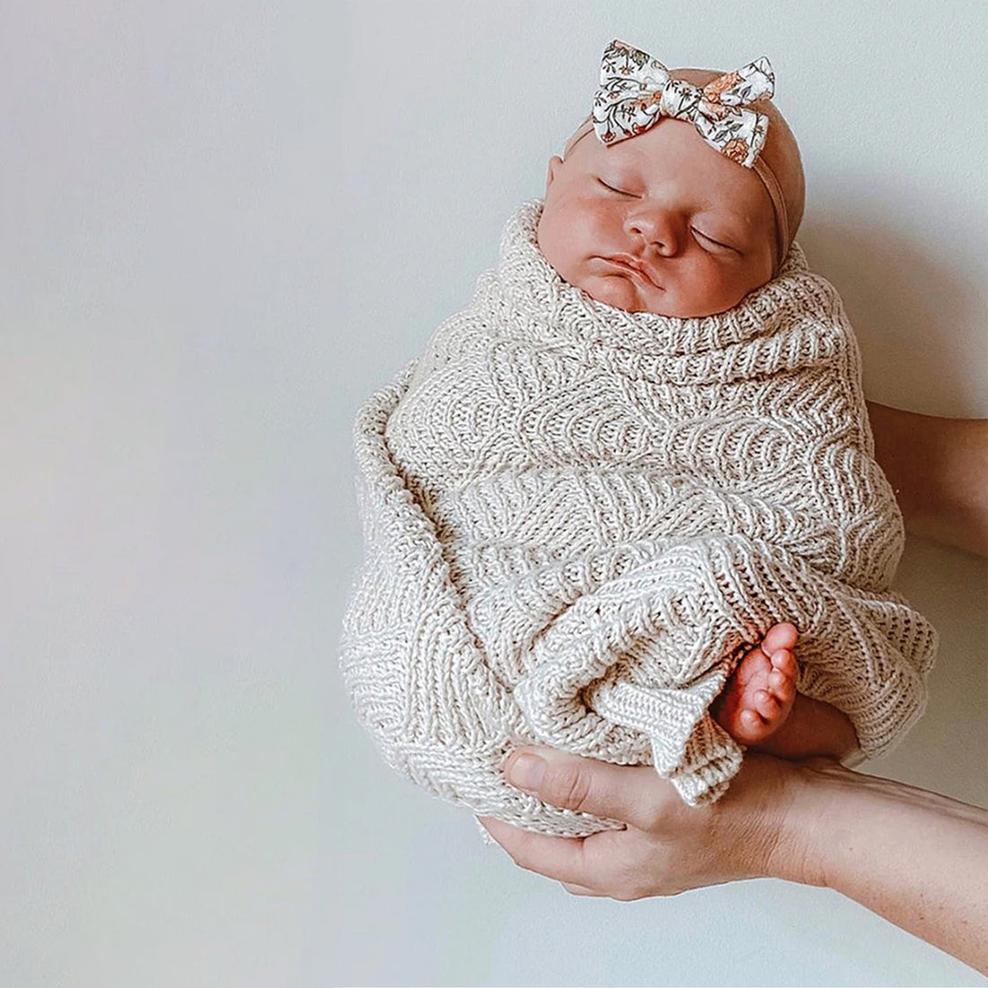 Organic Shell Stitch Blanket