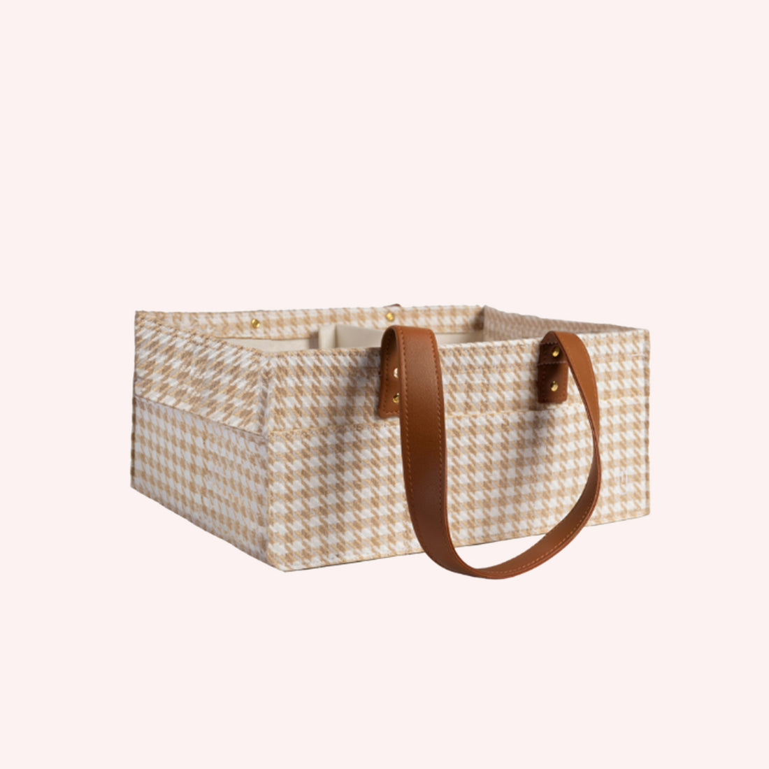 Bunnie Caddie - Houndstooth Tan