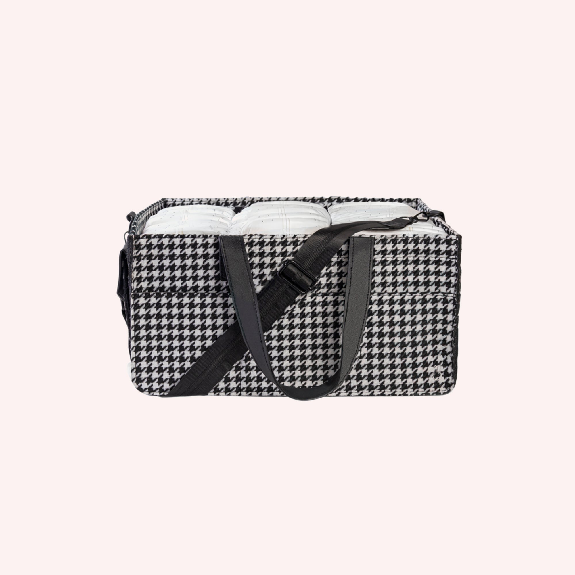 Houndstooth Black