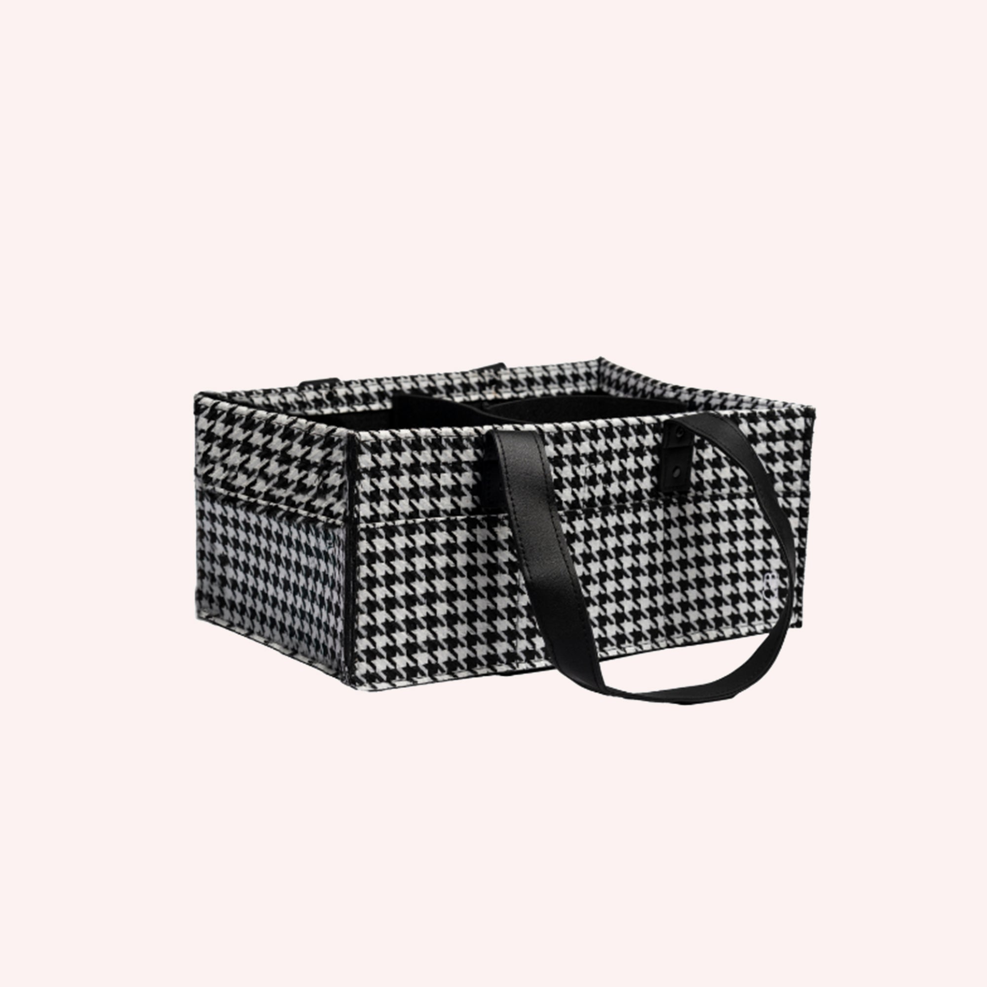 Houndstooth Mini Black