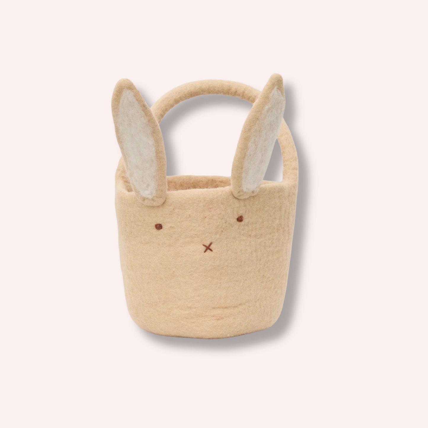 Bunny Basket - Cream