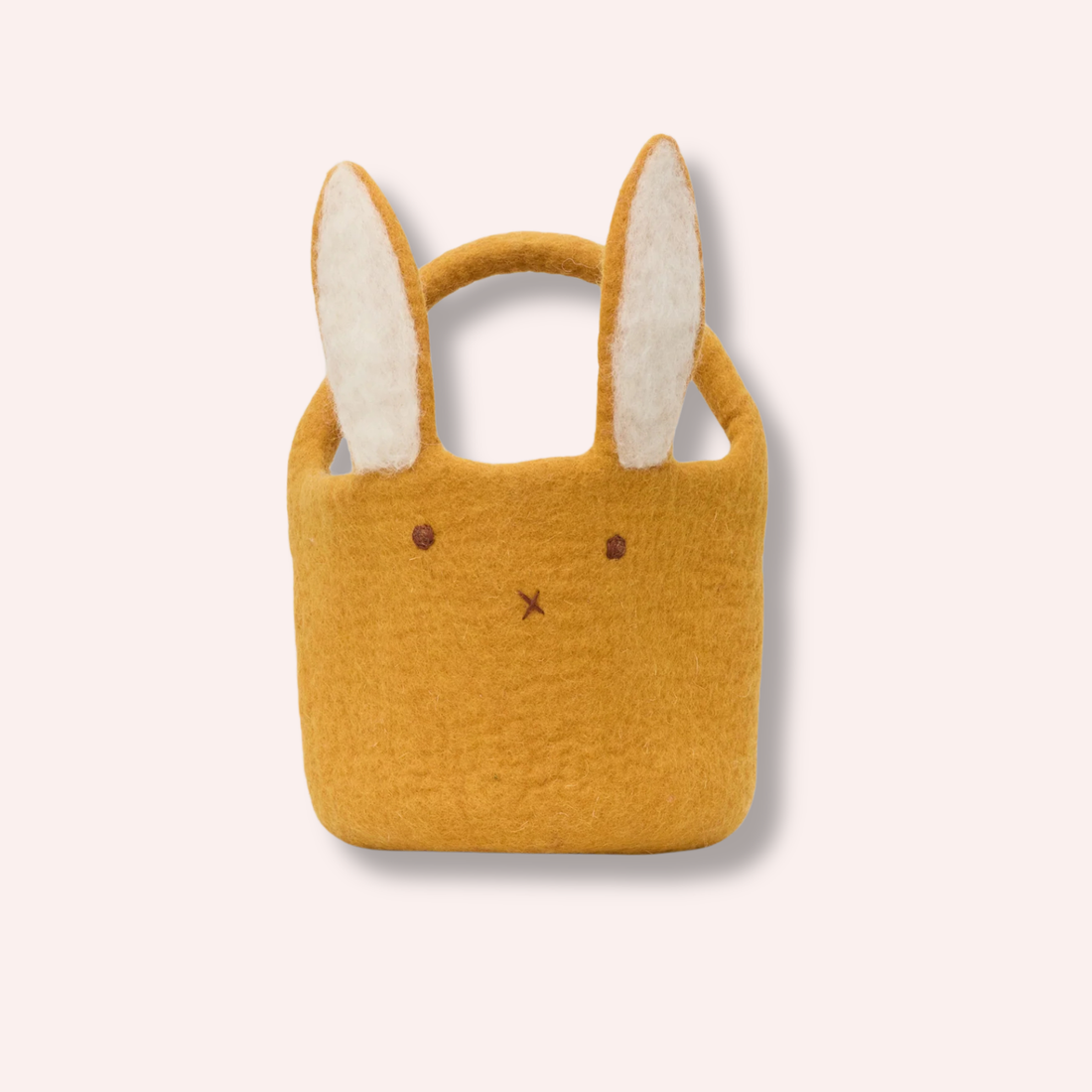 Bunny Basket - Mustard