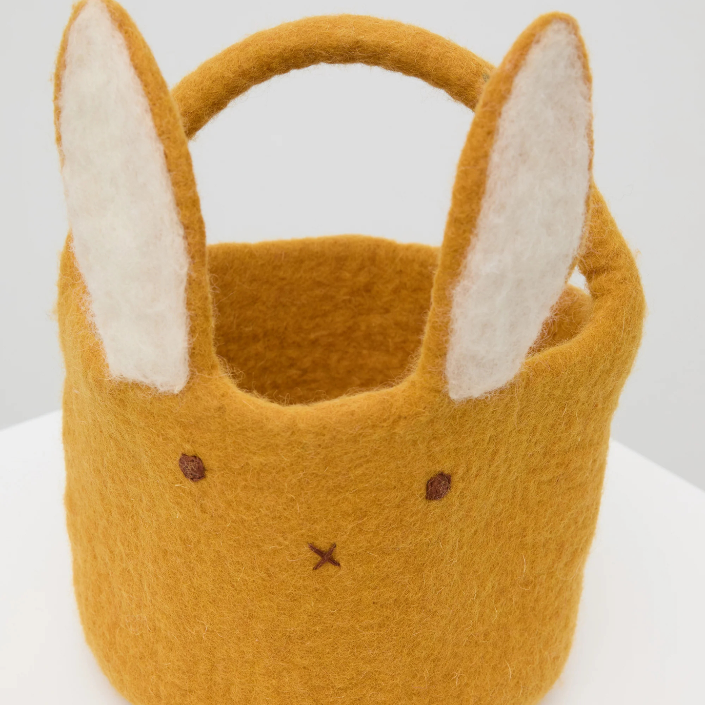 Bunny Basket - Mustard