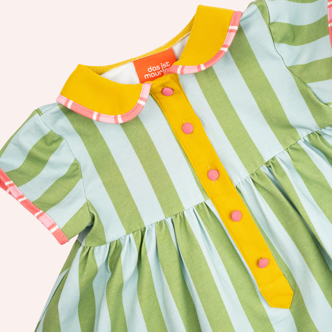 Button Dress - Minty