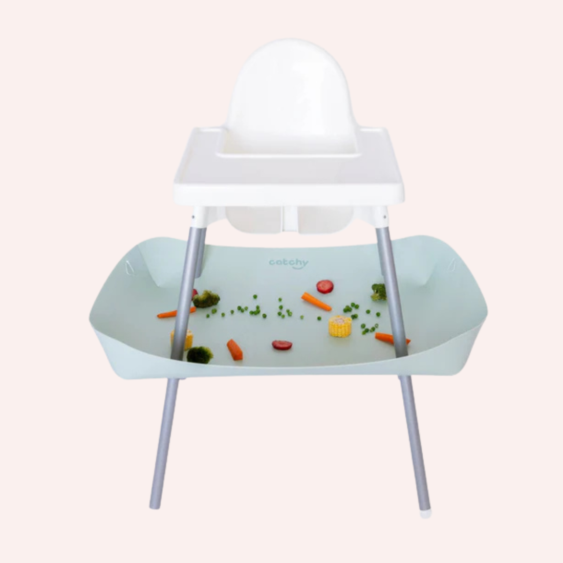 CATCHY - The Food Catcher for High Chairs - Eucalyptus