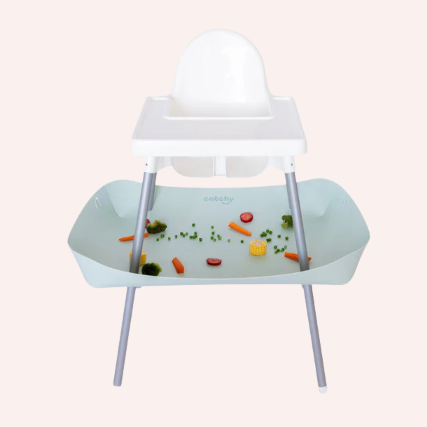 CATCHY - The Food Catcher for High Chairs - Eucalyptus