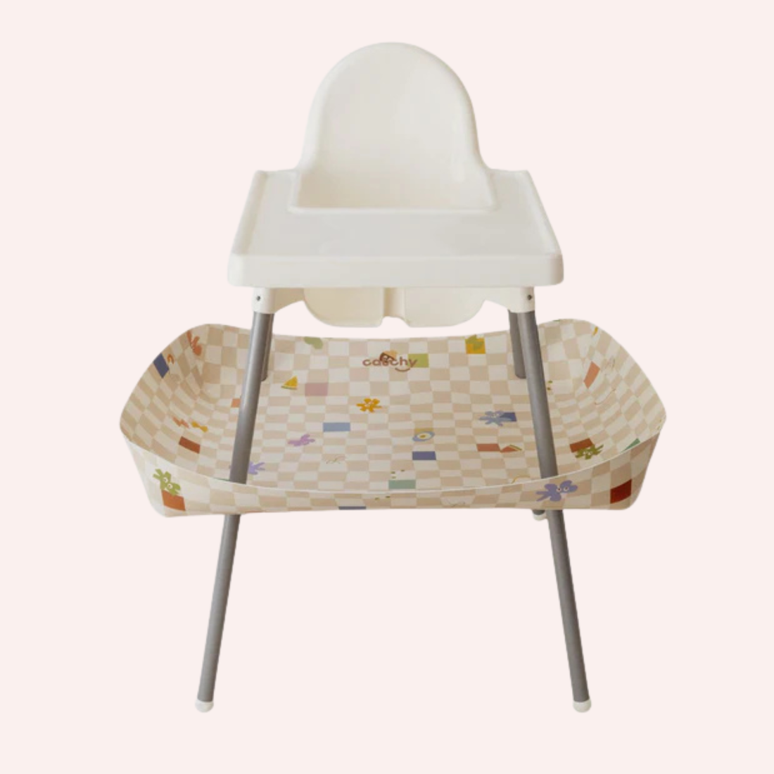 CATCHY - The Food Catcher for High Chairs - Playful Checker