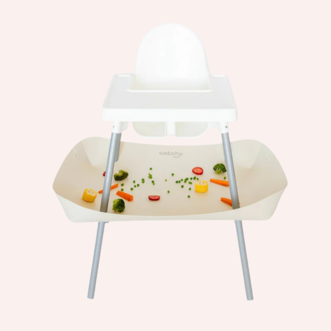 CATCHY - The Food Catcher for High Chairs - Sandstone