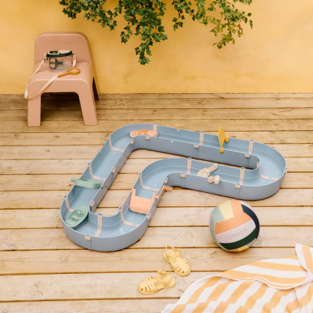 Cassian Waterway - Beach Blue/Multi Mix