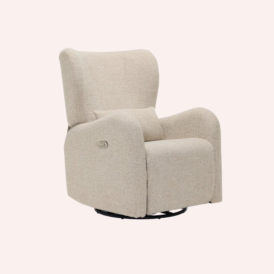 Celeste Electric Nursery Chair - Pebble Weave