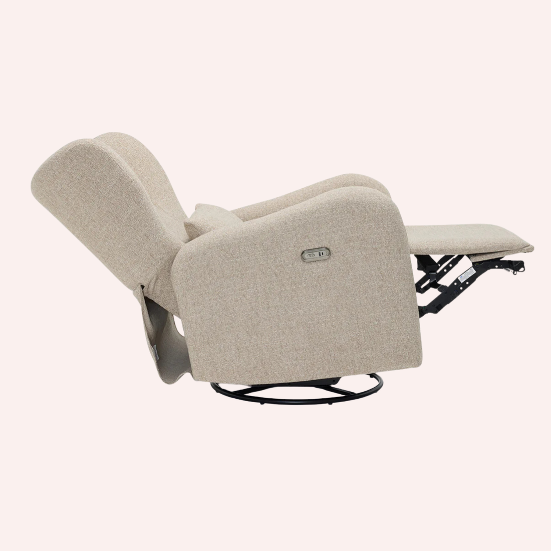 Celeste Electric Nursery Chair - Pebble Weave