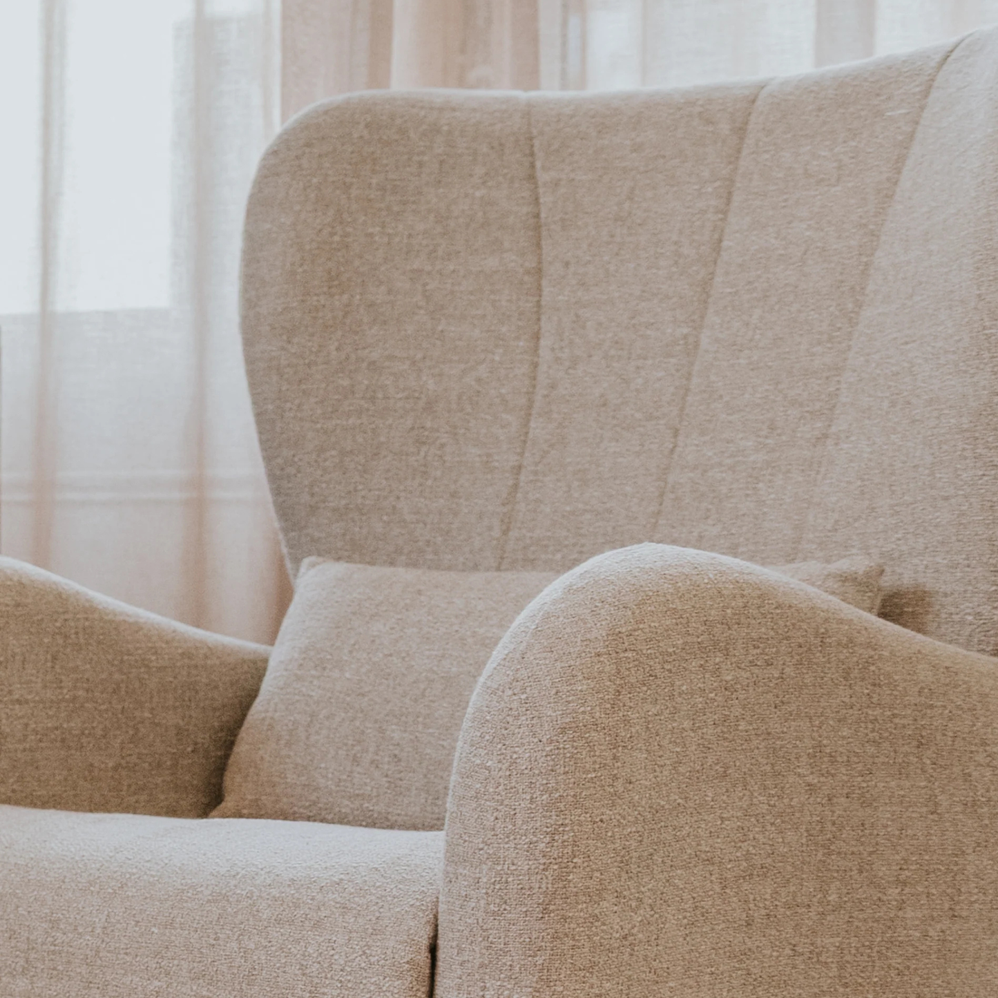 Celeste Electric Nursery Chair - Pebble Weave