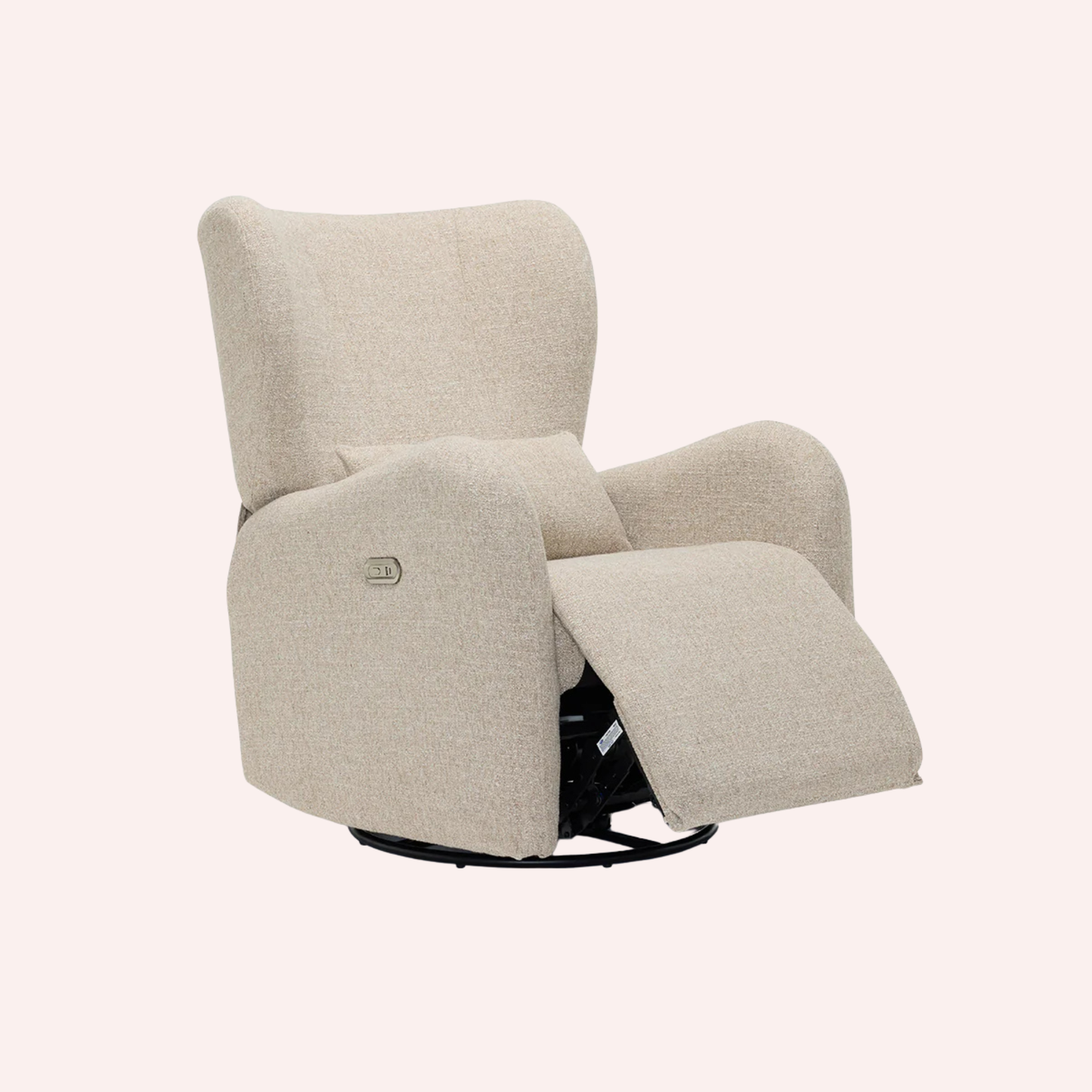 Celeste Electric Nursery Chair - Pebble Weave