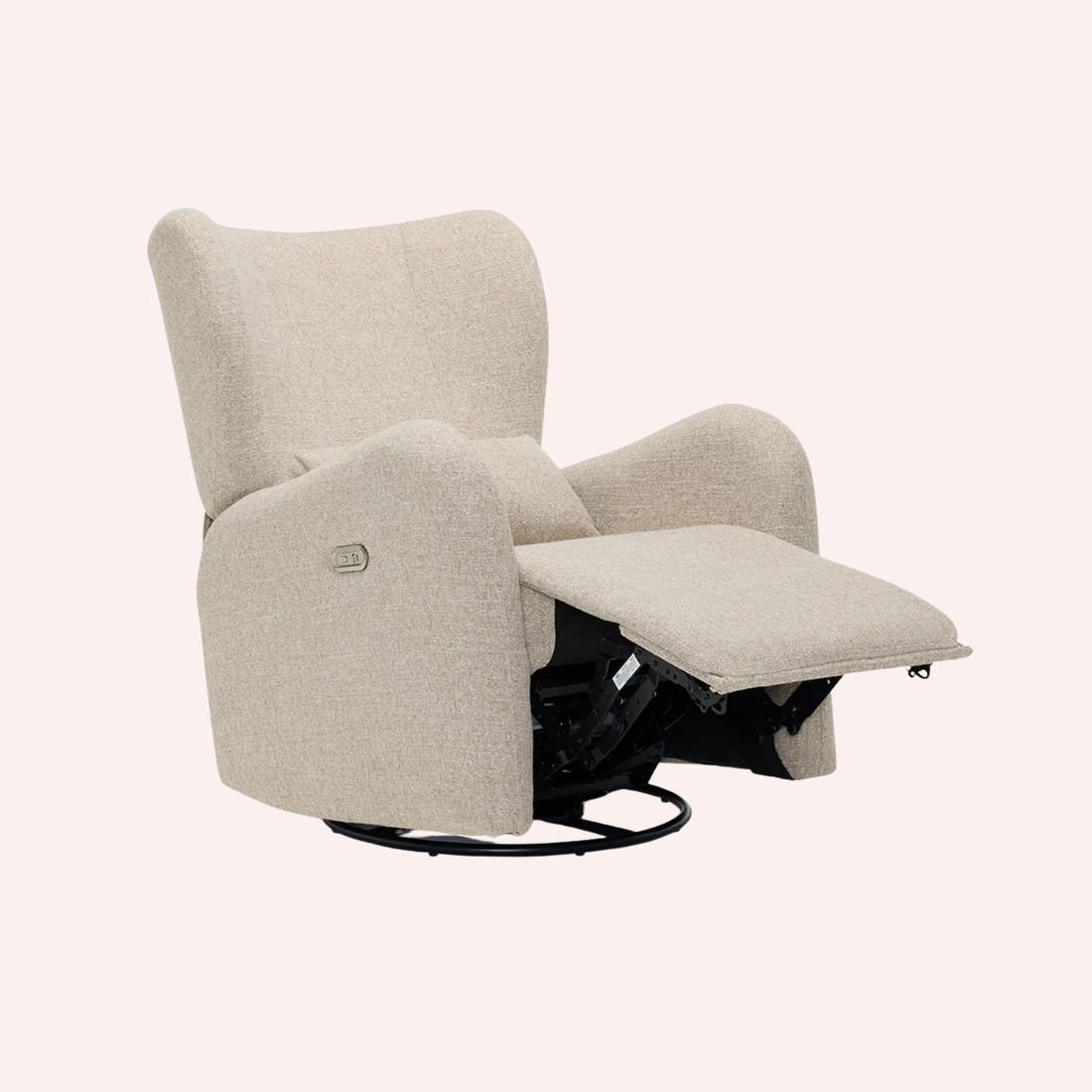 Celeste Electric Nursery Chair - Pebble Weave