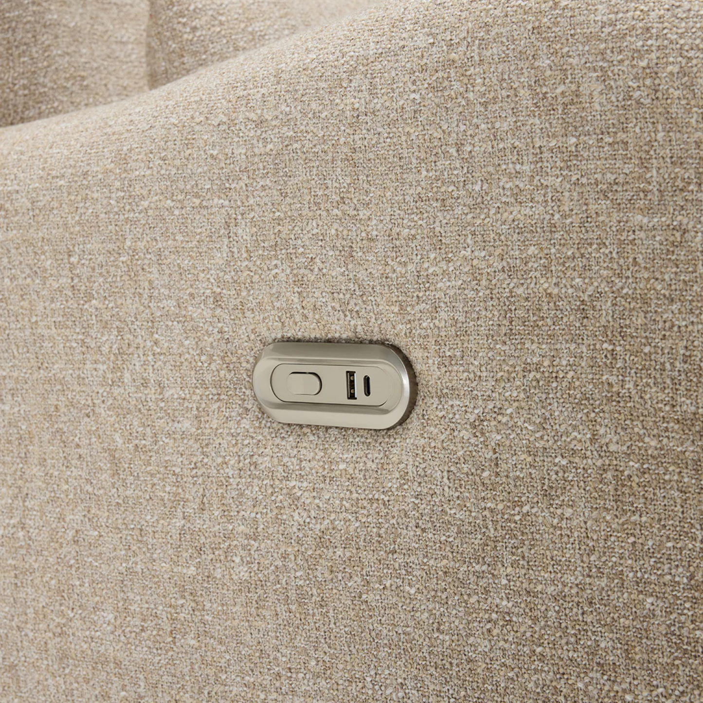 Celeste Electric Nursery Chair - Pebble Weave